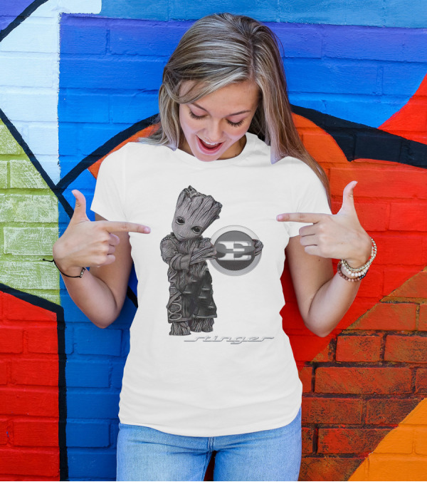 Stinger 02 Groot Holding Car T-Shirt