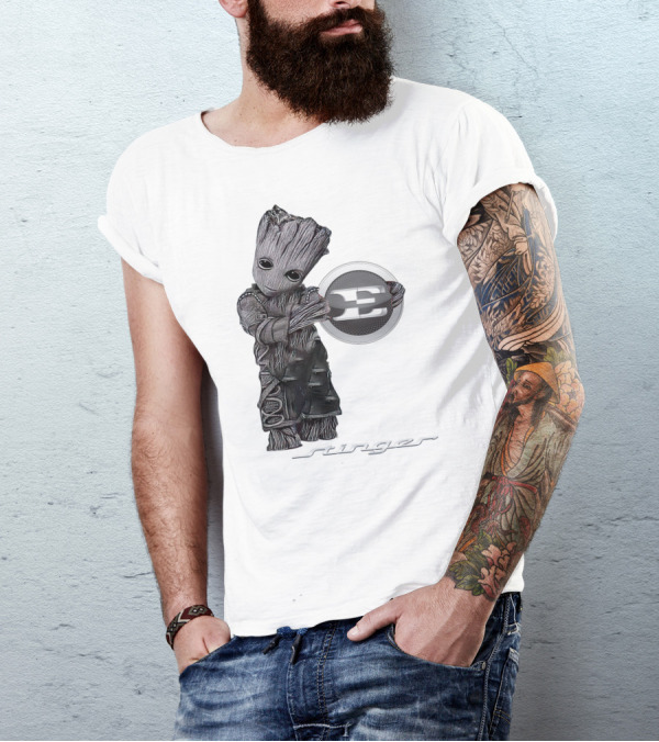 Stinger 02 Groot Holding Car T-Shirt
