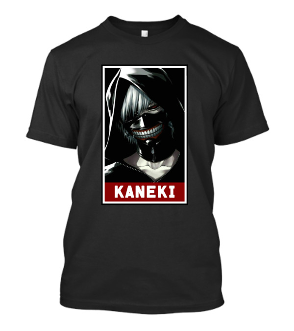 Kaneki Ken Tokyo Ghoul Masked Hooded T-Shirt