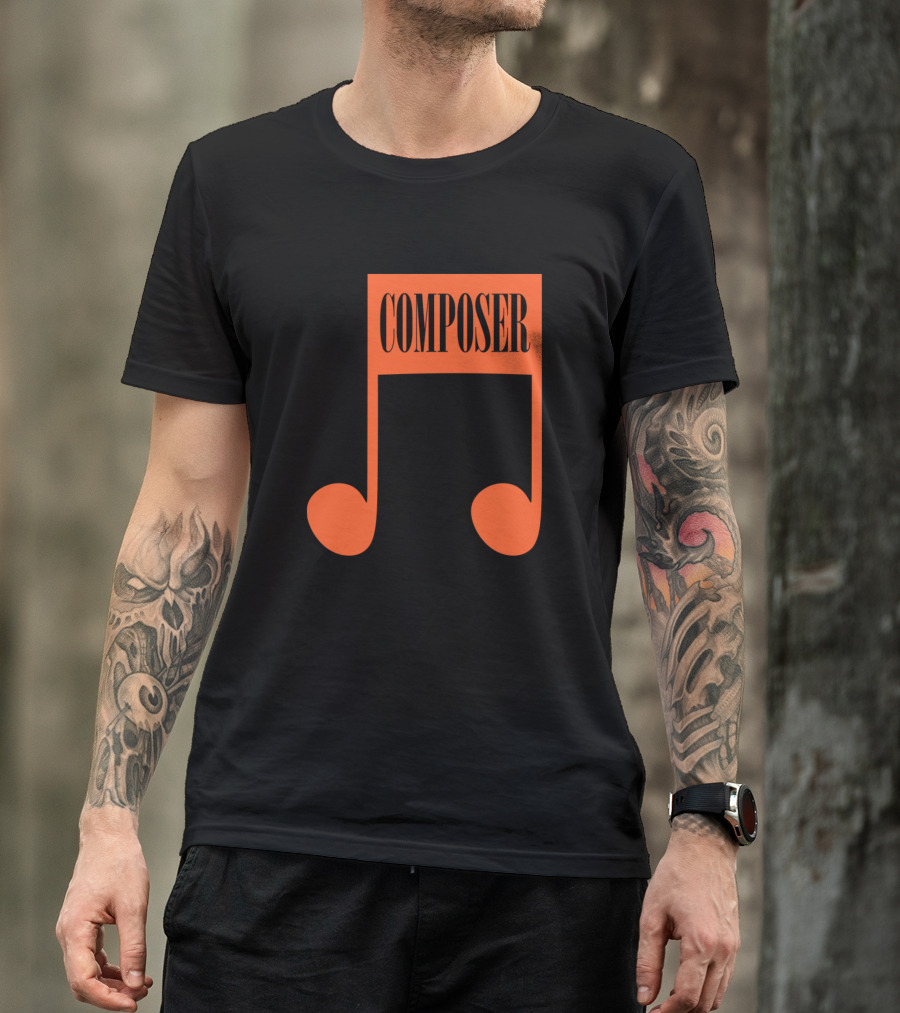 Composer Musical Note T-Shirt