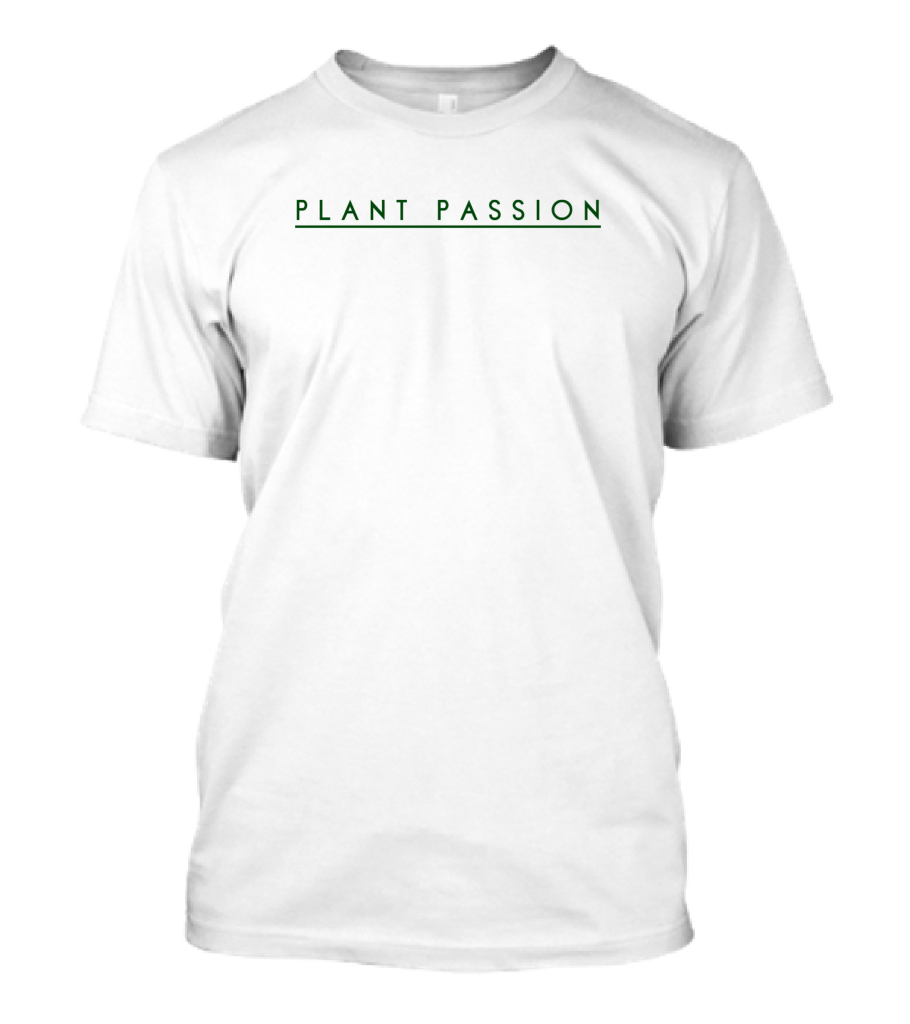 Plant Passion Plant Powered Vegan Vegetarian Flowe T-Shirt