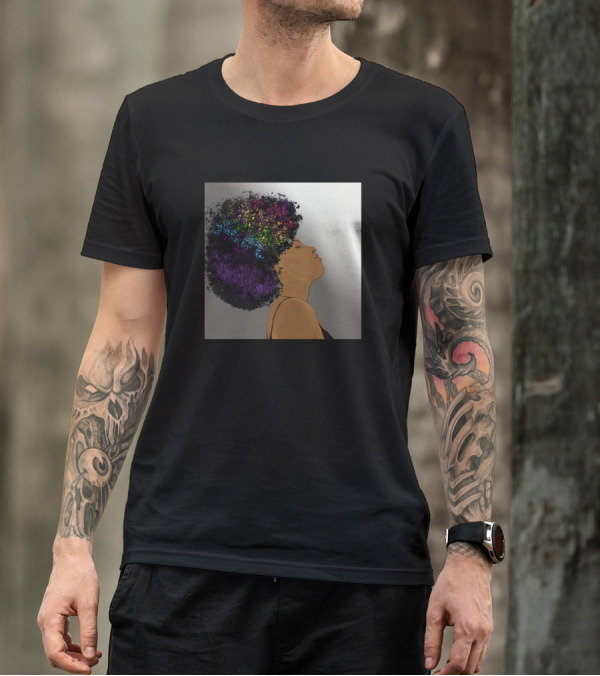 Rainbow Afro T-Shirt