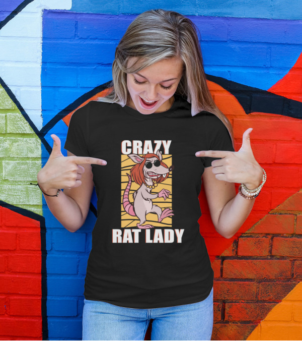 Crazy Rat Lady Rat Rat Lady Crazy T-Shirt