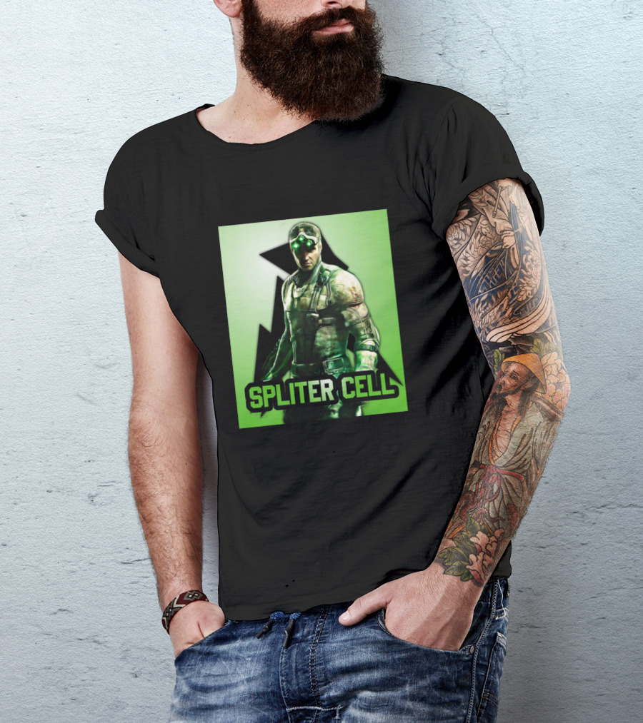 Splinter Cell Stealth Action Blackout Green Agent T-Shirt
