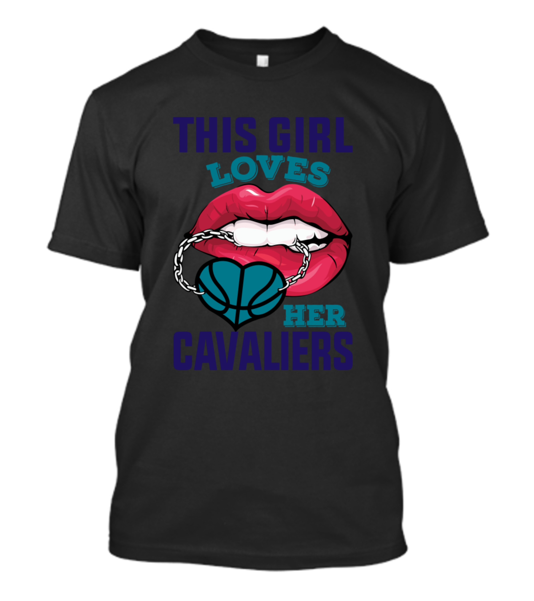This Girl Loves Her Cavaliers Basketball T-Shirt