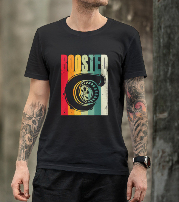Boosted Turbo Car Lover Racing T-Shirt