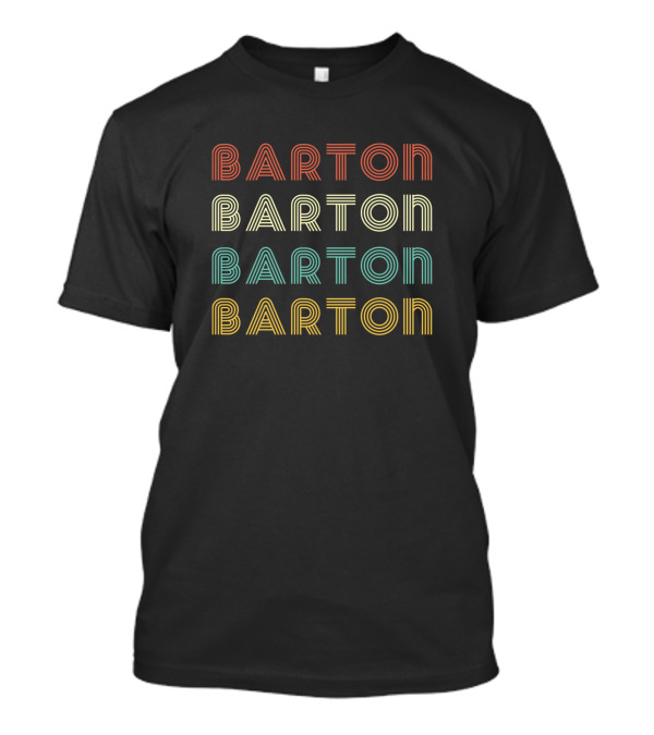 Barton Vintage Retro T-Shirt