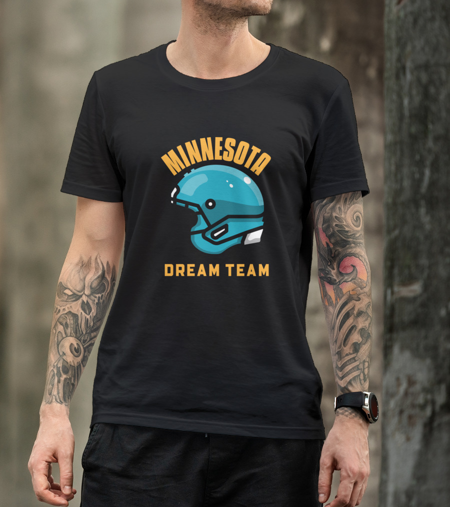 Minnesota Dream Team Beach American Football T-Shirt
