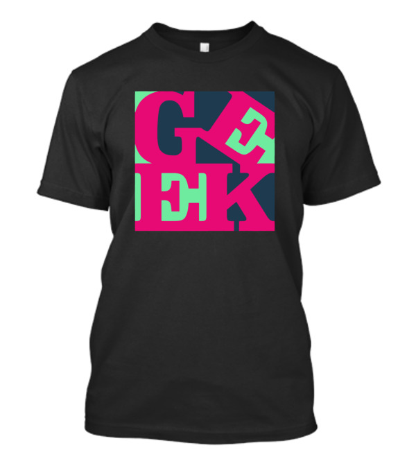 Geek Colorful Block T-Shirt
