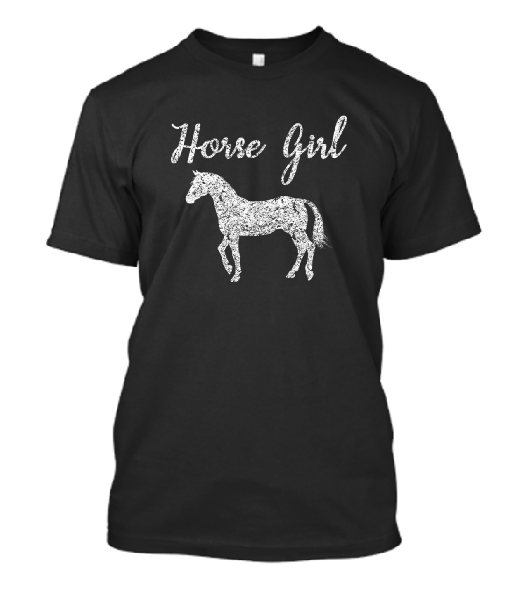 Horse Girl Sparkling Horse Lover T-Shirt