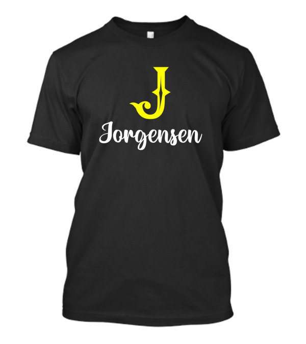 Jorgensen Family Name Initial J T-Shirt
