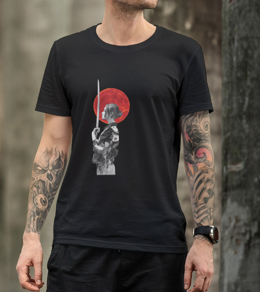In A World Full Of Princesses Be A Samurai Red Sun Warrior T-Shirt