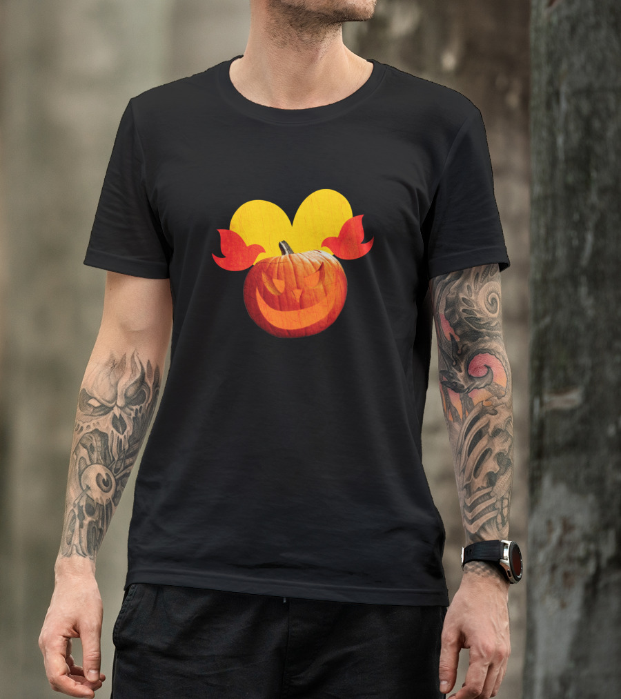 Peace Love And Pumpkin Halloween Fun T-Shirt