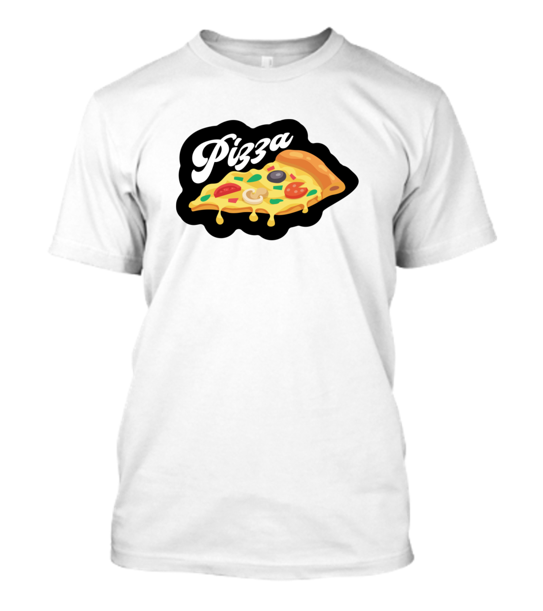 Pizza Slice Melting Cheese T-Shirt