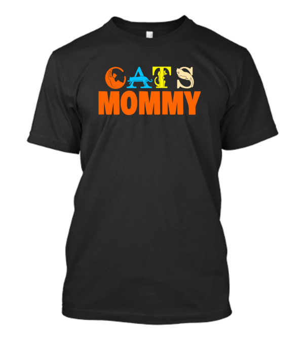 Cats Mommy Retro Vintage T-Shirt