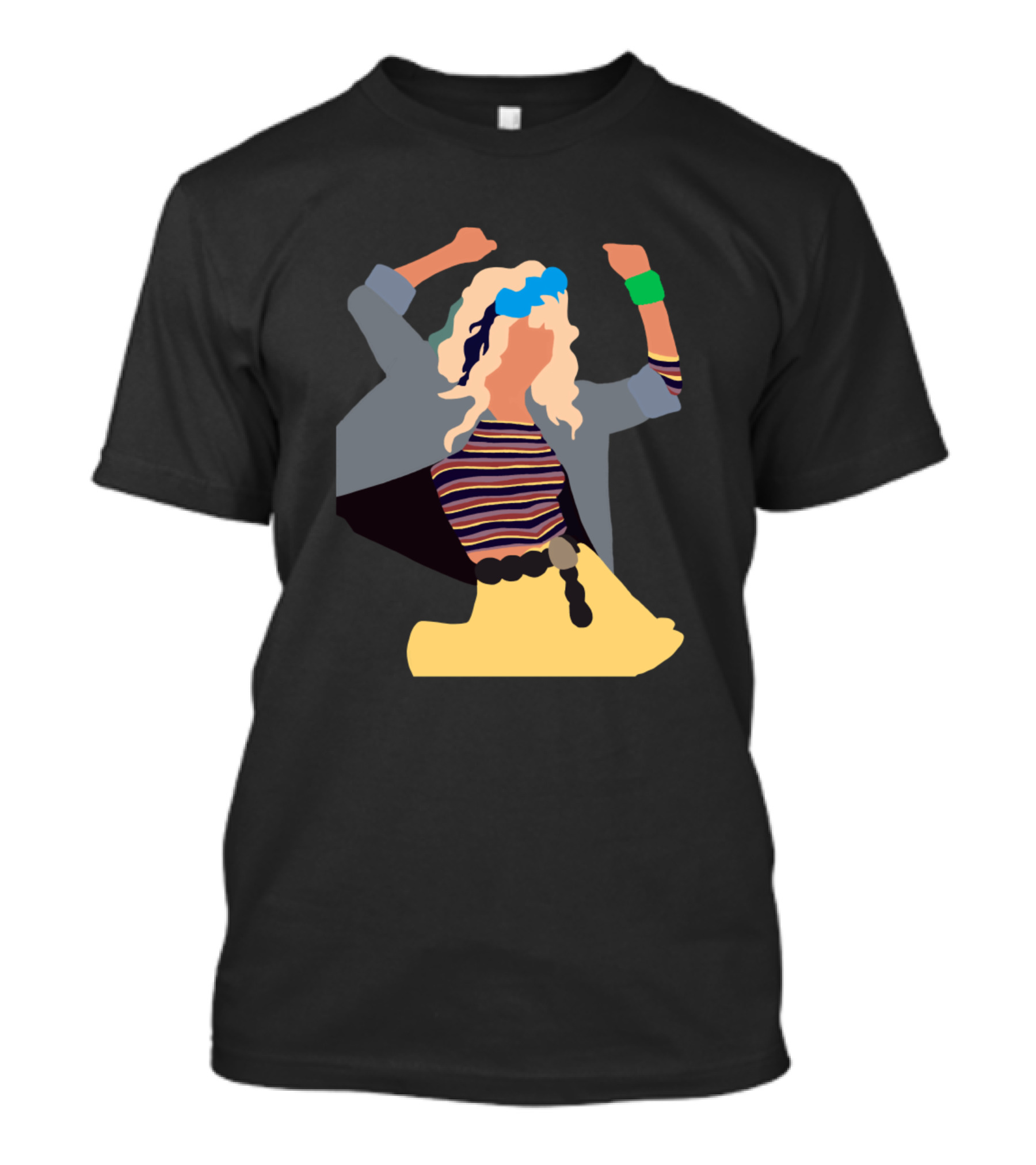 Robin Sparkles Retro 80s Style Fashion Look T-Shirt