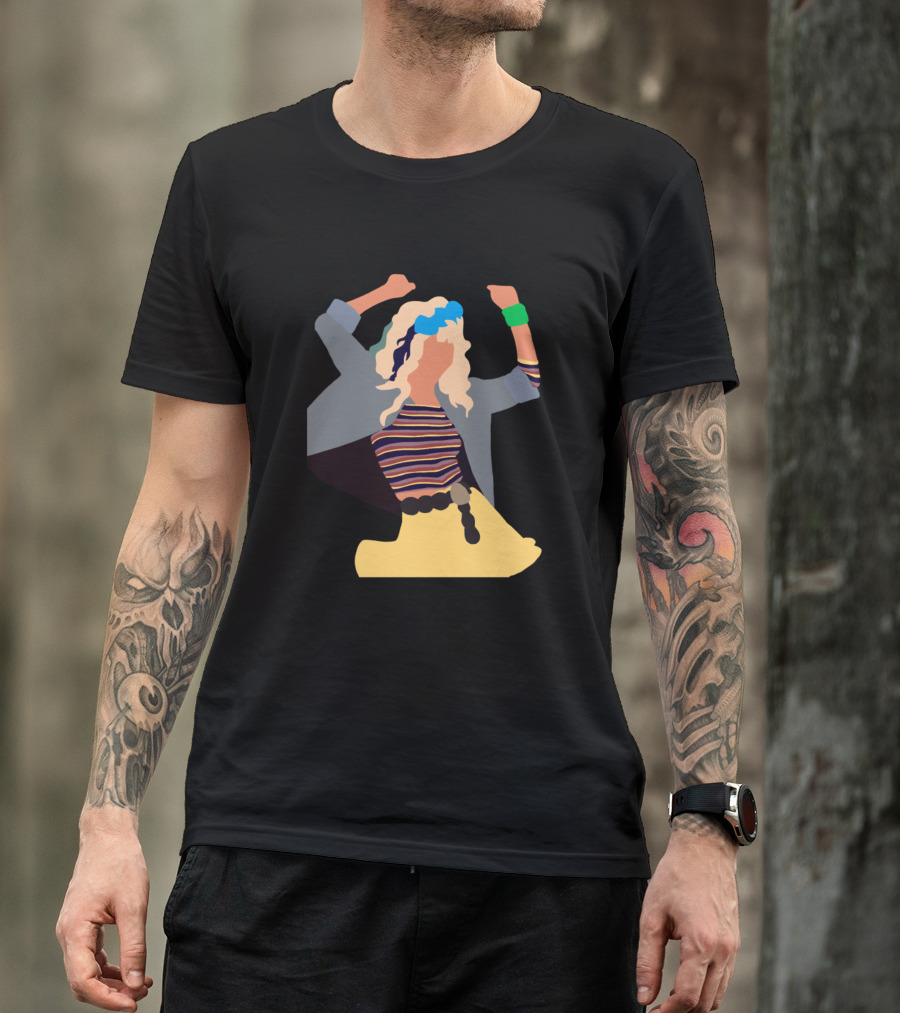 Robin Sparkles Retro 80s Style Fashion Look T-Shirt
