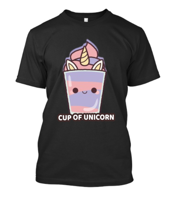 Cup Of Unicorn Whimsical Frothy Delight T-Shirt