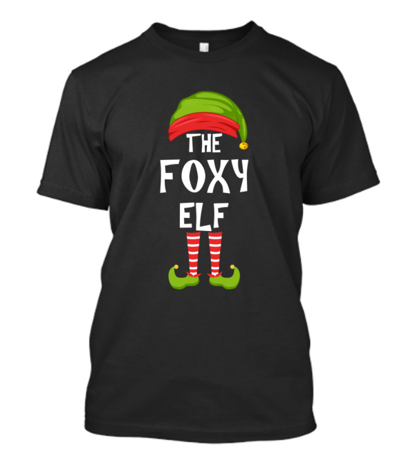 The Foxy Elf Christmas Party Family Matching T-Shirt