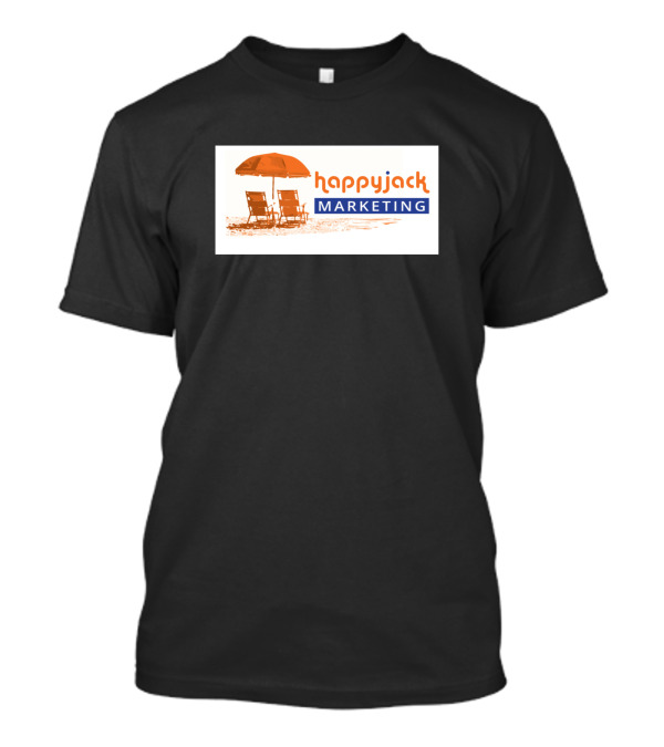 Happyjack Marketing Beach Chairs Under Umbrella T-Shirt