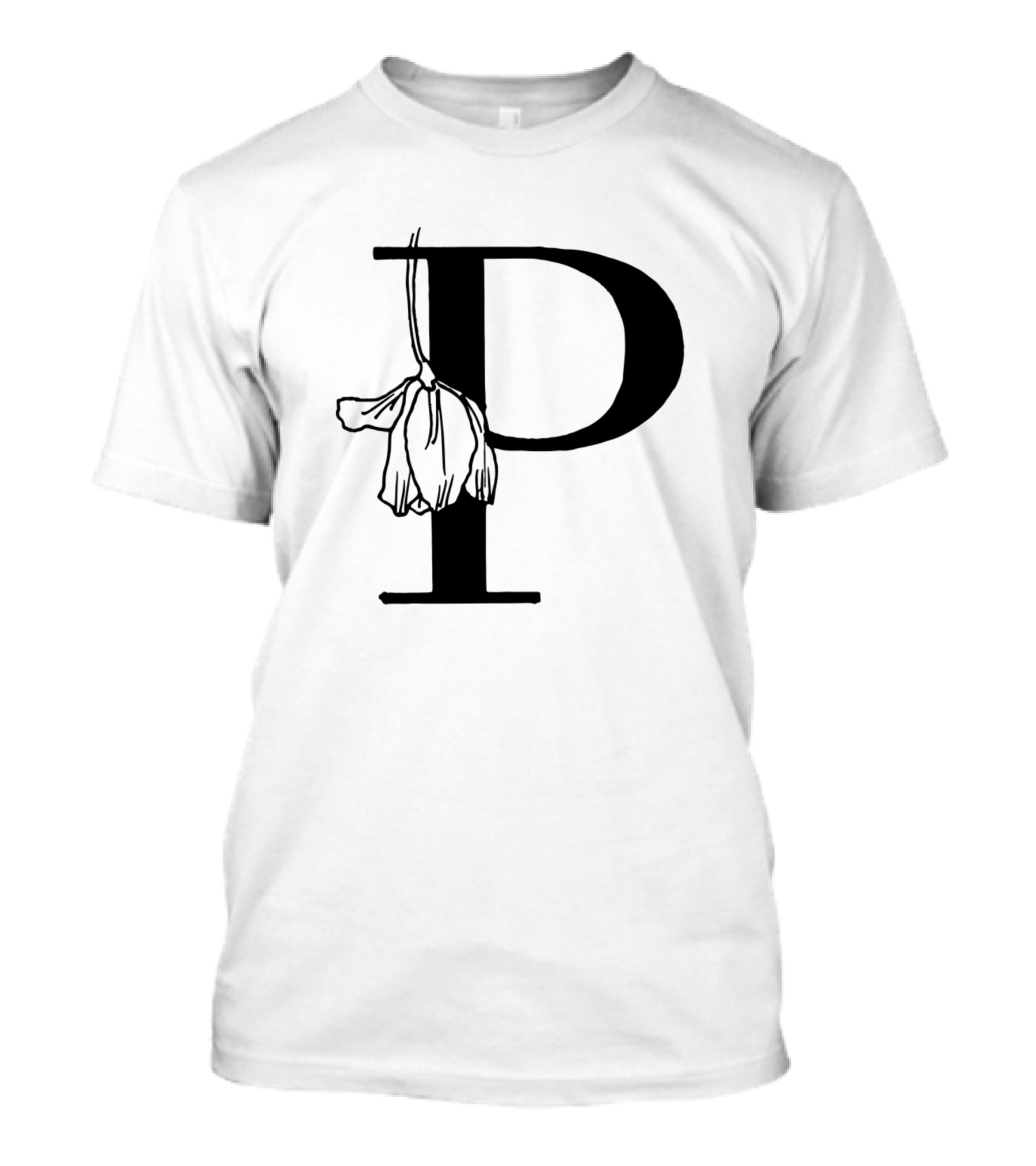 P Dried Rose Monogram T-Shirt