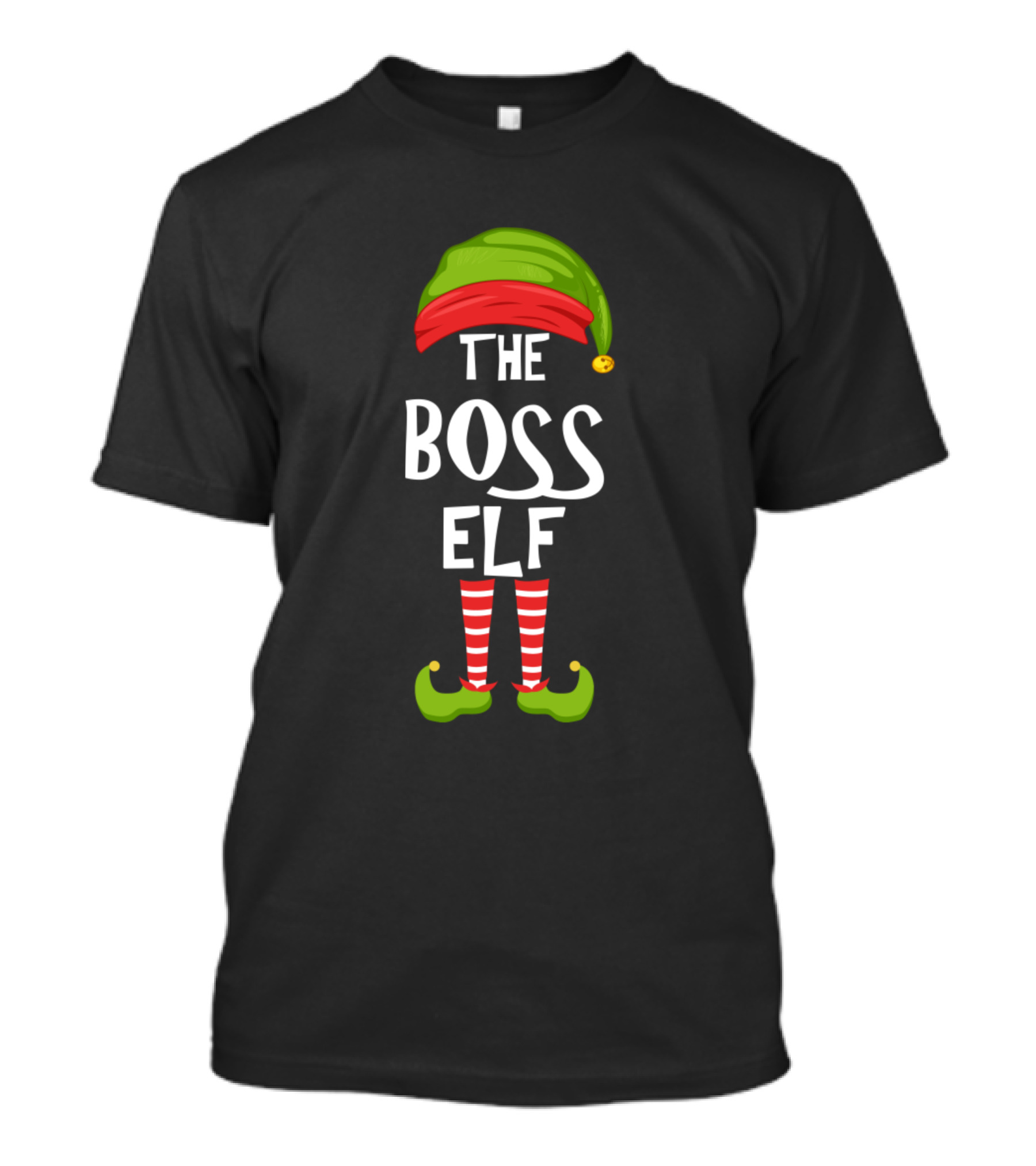 The Boss Elf Odd Christmas Party Matching Family Gro T-Shirt