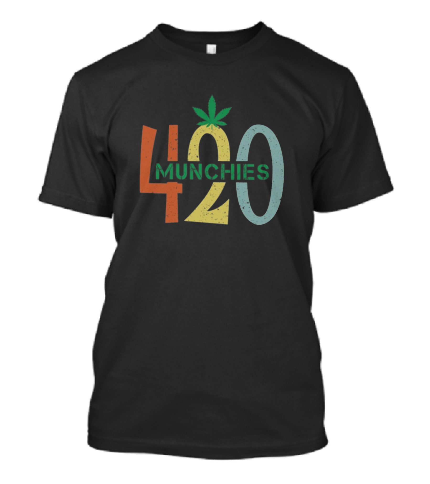 420 Munchies Weed Bud High Leaf T-Shirt