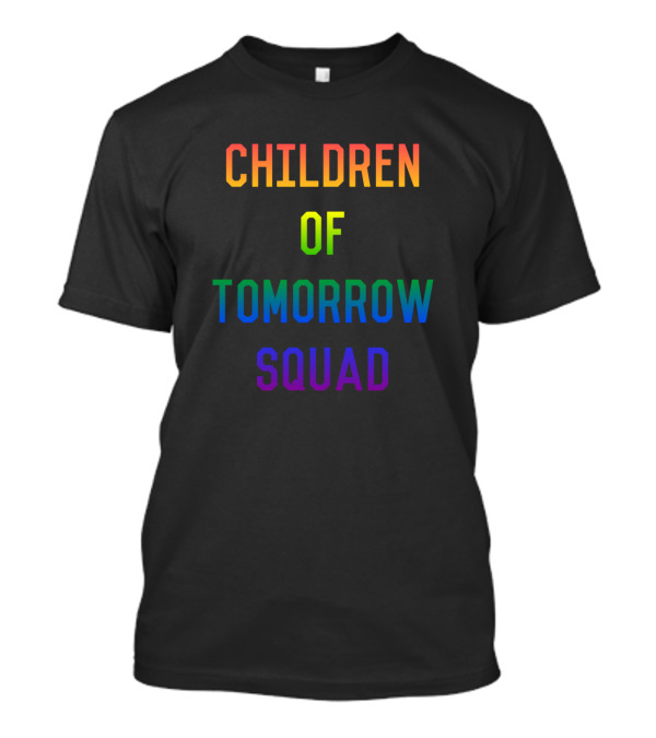 Children Of Tomorrow Squad Rainbow Typography T-Shirt