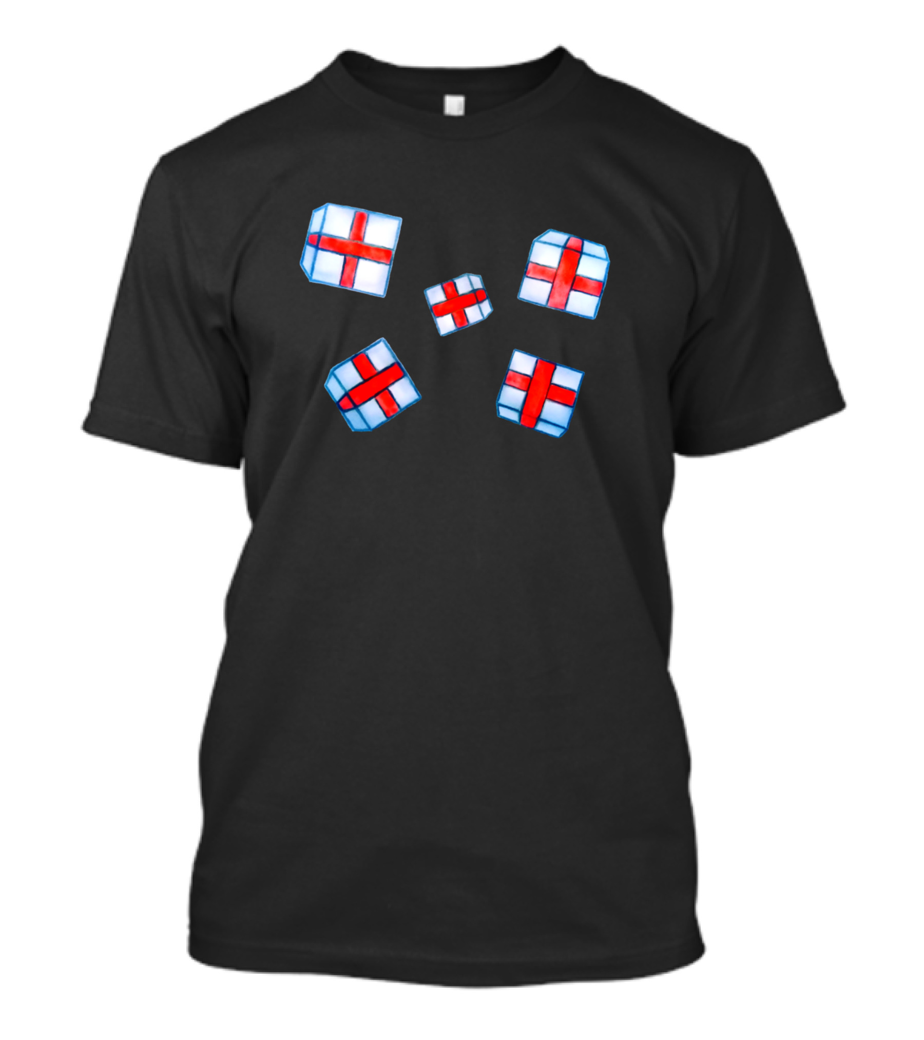 Christmas Boxes With St. George's Cross T-Shirt