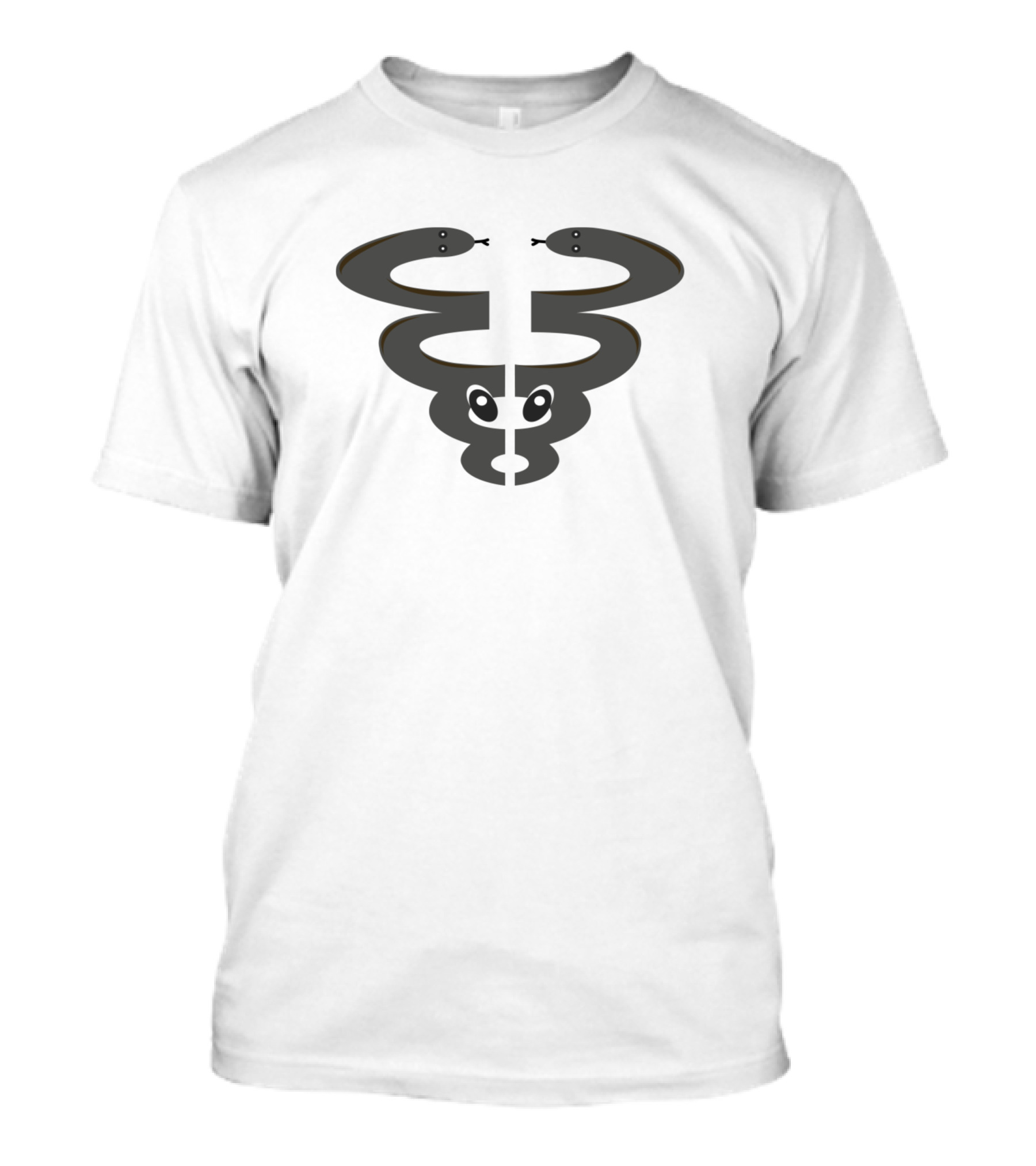 Deer Antler Snake Optical Illusion T-Shirt