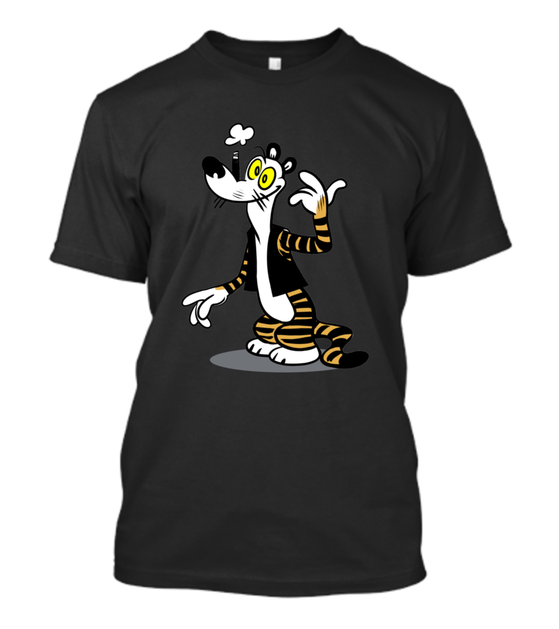 Generic Comic Strip Character Tiger Guy T-Shirt