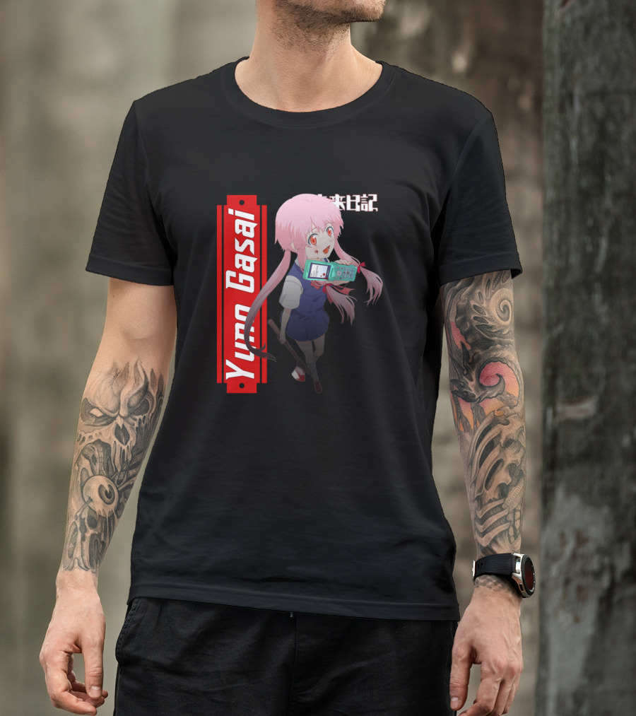 Yuno Gasai Mirai Nikki God Of Time And Space T-Shirt