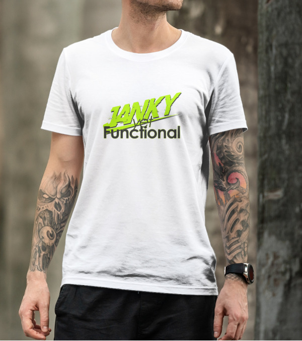 Janky Yet Functional Bold Neon T-Shirt