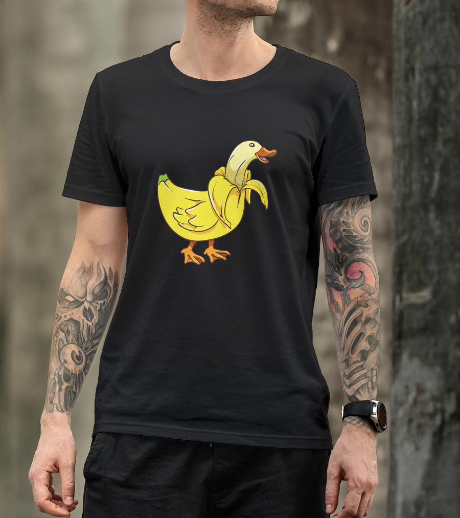 Duck Banana Hybrid Hoose Animal T-Shirt
