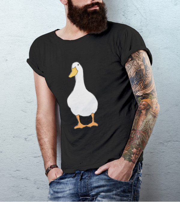 Mr. Steal Your Girl Duck Duck Hoose Animal Dark T-Shirt