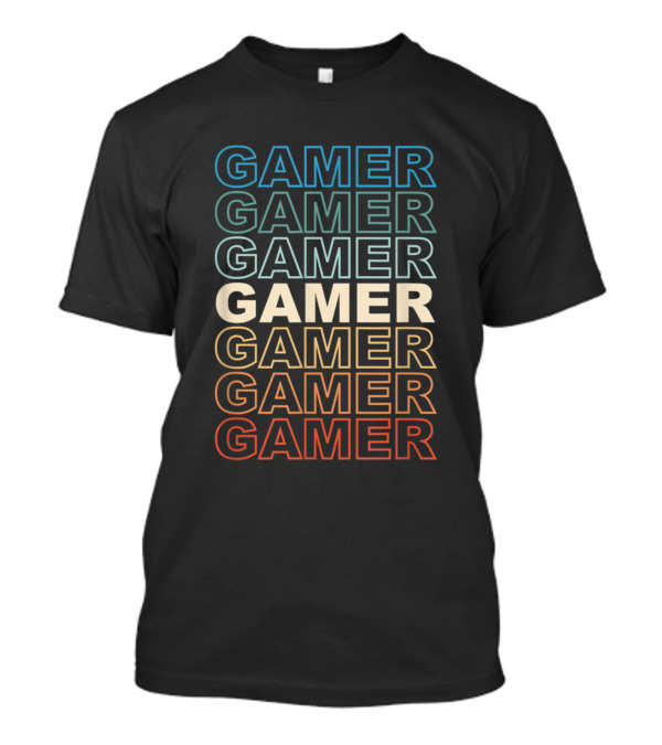 Gamer Retro Video Game Lovers Vintage Gaming T-Shirt