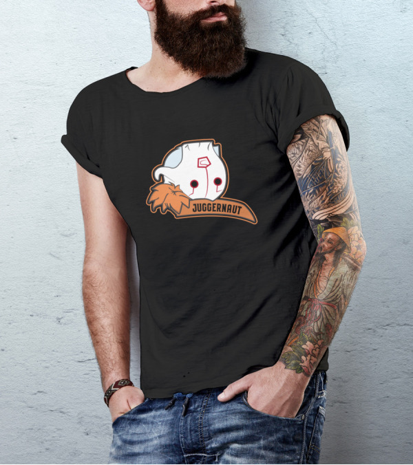 Yurnero Juggernaut Mask And Autumn Leaf T-Shirt