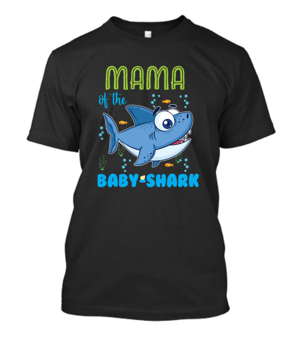 Mama Of The Baby Shark Ocean Adventure T-Shirt