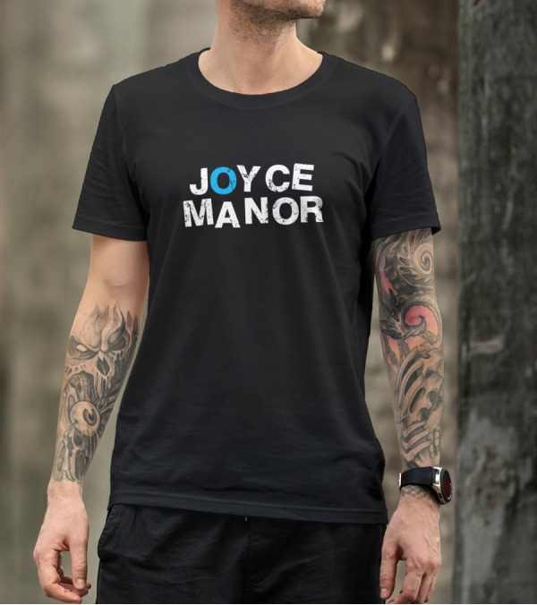 Joyce Manor Band Logo Text With Blue Accent T-Shirt