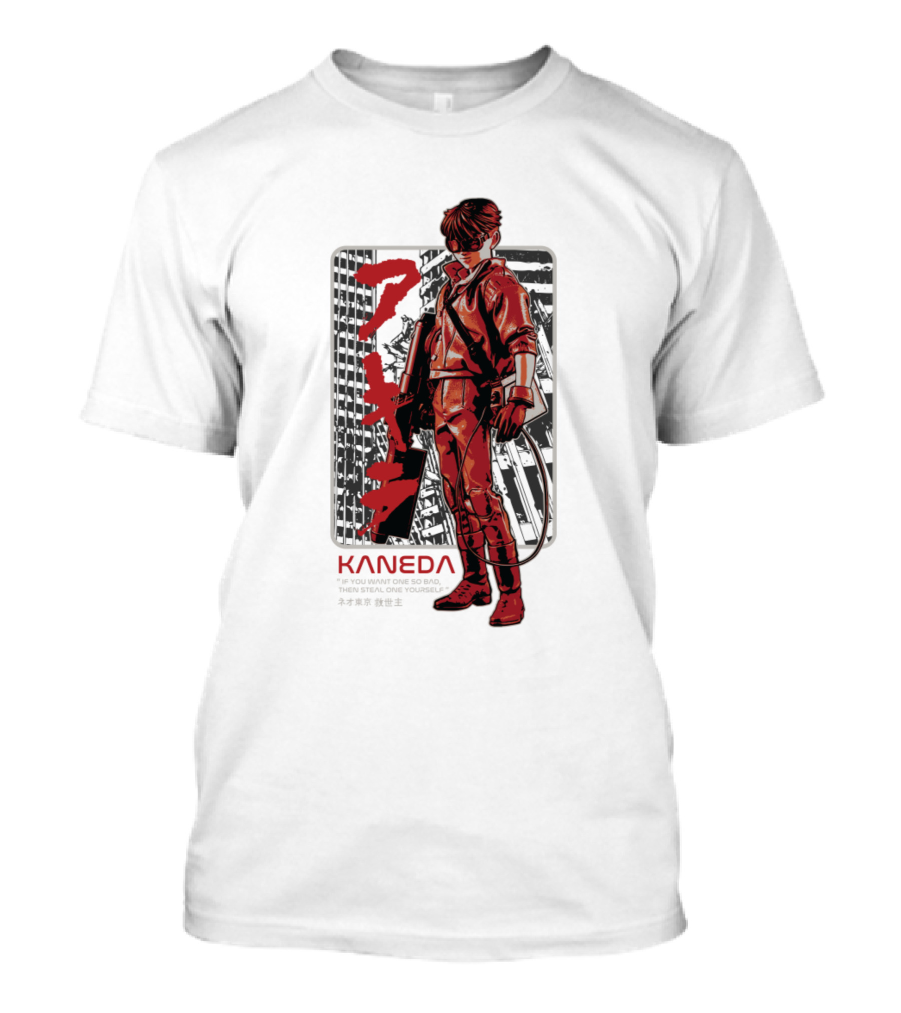 Kaneda Neo Tokyo Akira Saviour Iconic T-Shirt