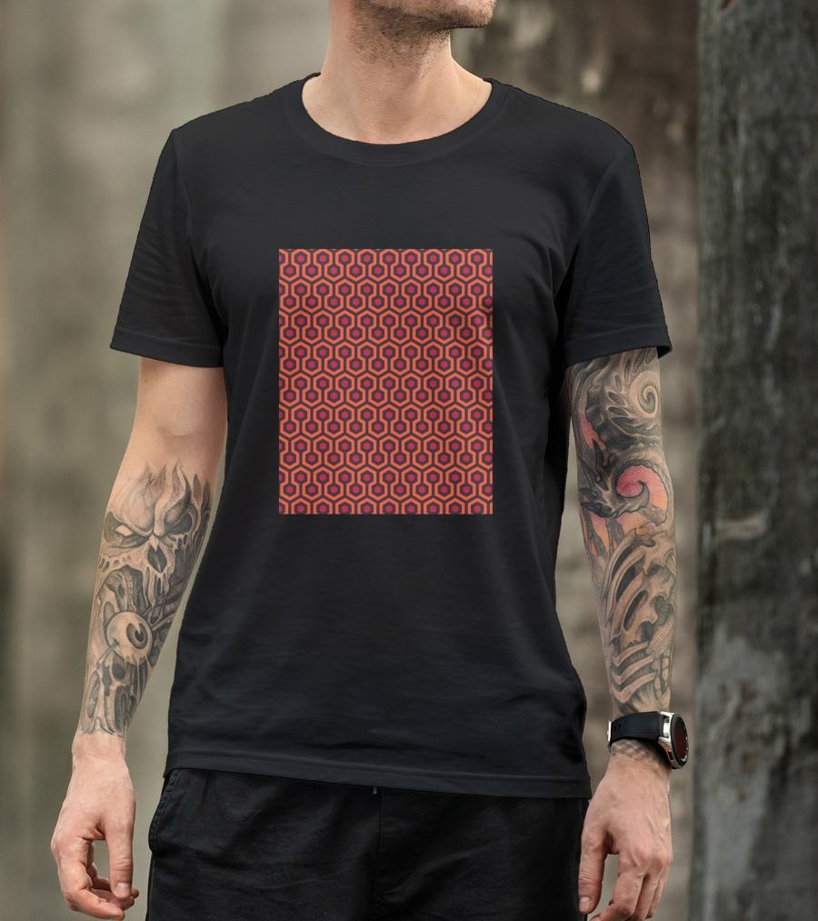 Hexagonal Overlook Hotel Carpet T-Shirt