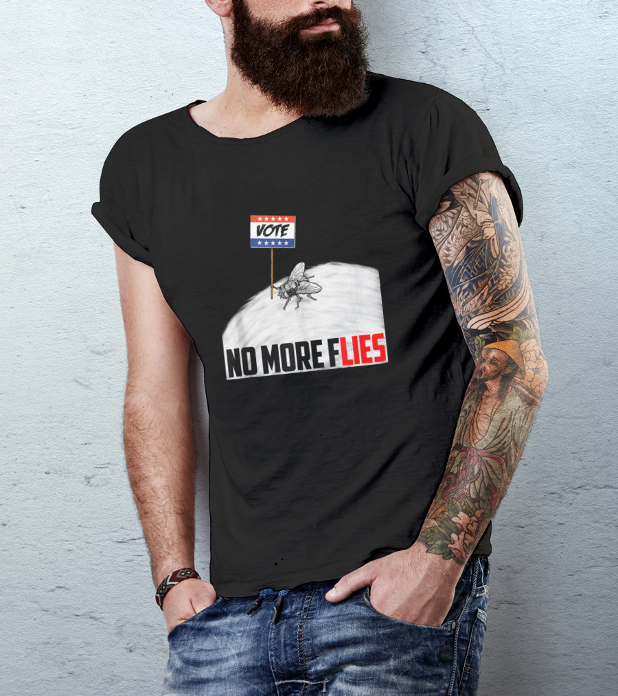 Vote No More Lies Pence Debate Fly T-Shirt