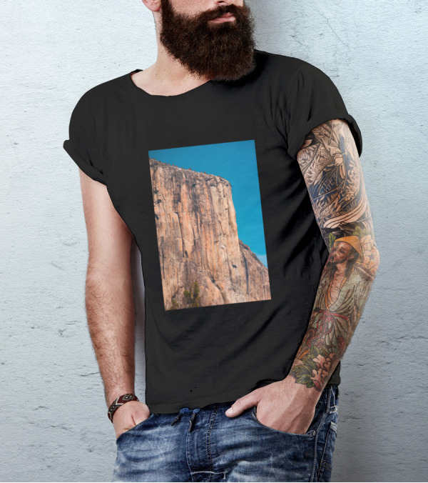Photograph Of El Capitan Yosemite National Park T-Shirt