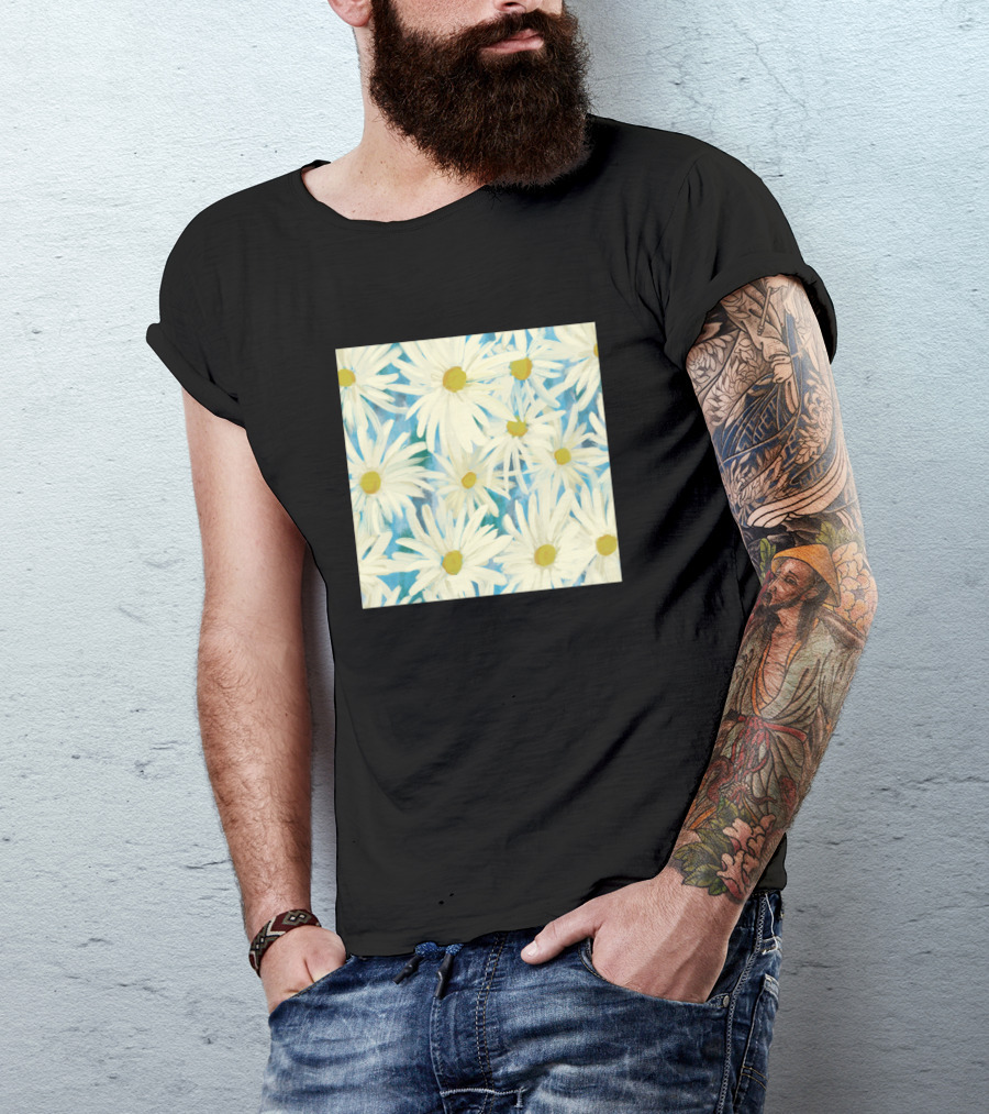 Rown Daisy White Floral T-Shirt