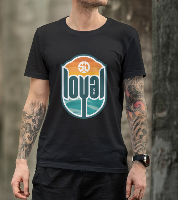 San Diego Loyal SC Soccer Badge T-Shirt
