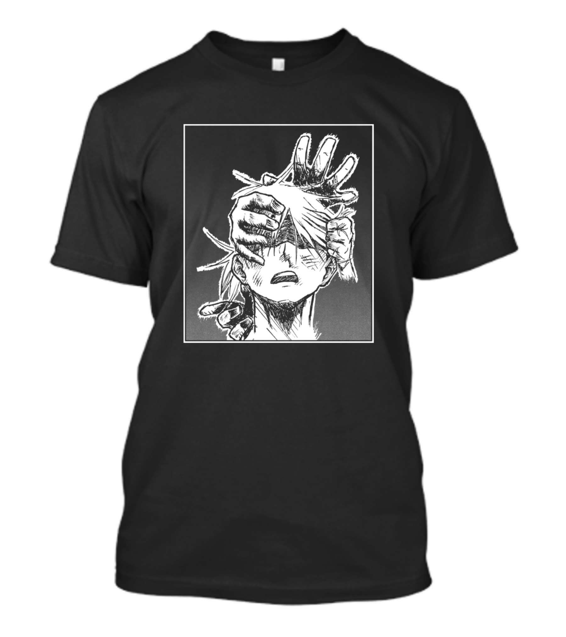 Shigaraki Tomura Fan My Hero Academia Manga Character Hands T-Shirt