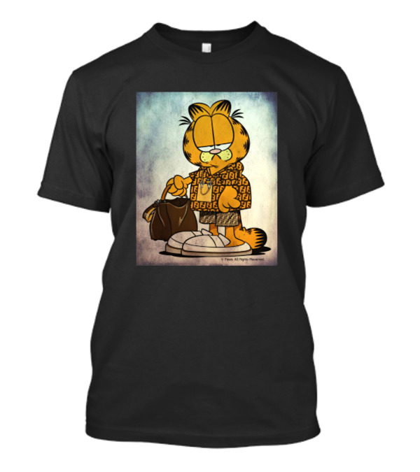 Garfield Cartoon Character Fashion Bag T-Shirt