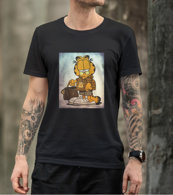 Garfield Cartoon Character Fashion Bag T-Shirt
