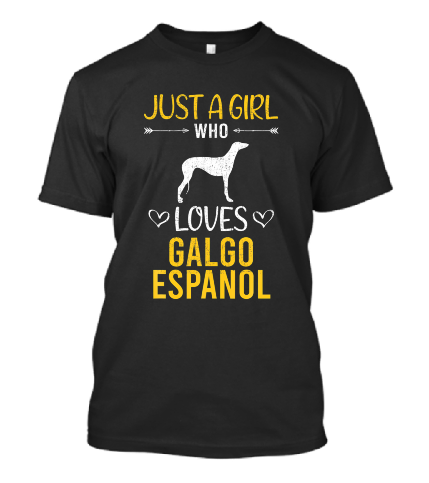 Just A Girl Who Loves Galgo Espanol T-Shirt