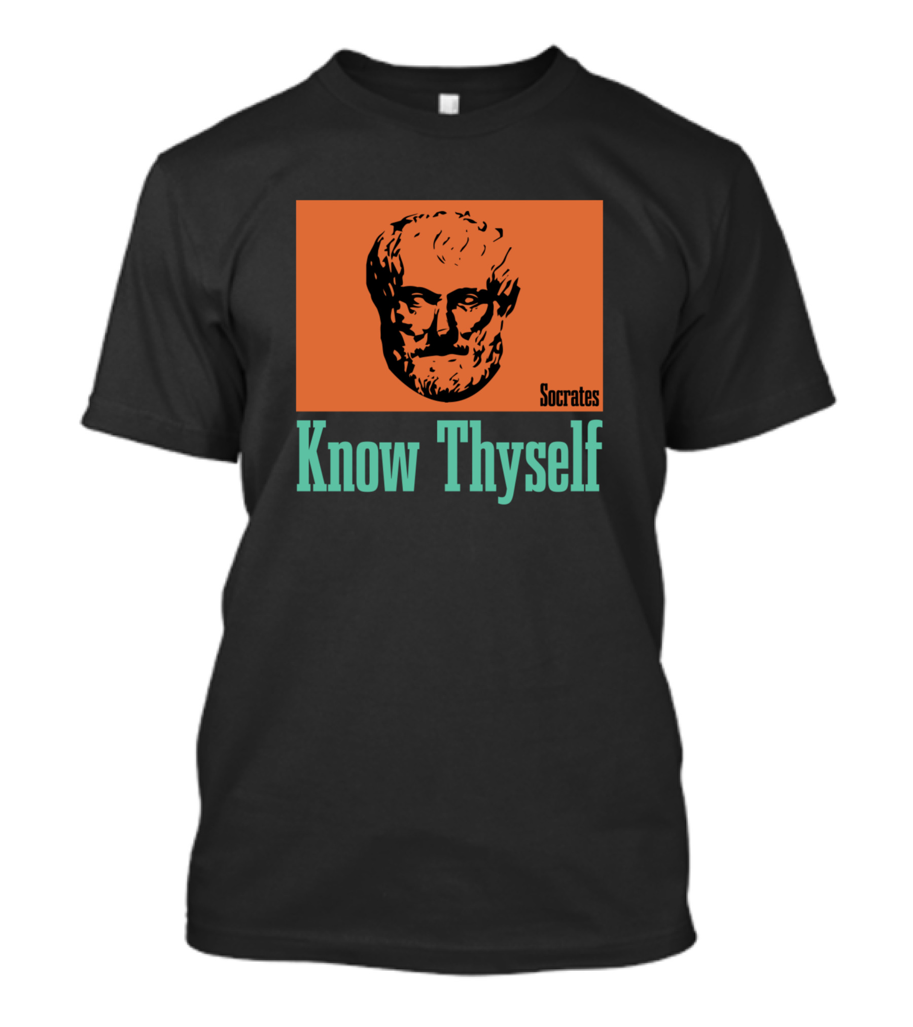 Know Thyself Socrates Ancient Wisdom T-Shirt